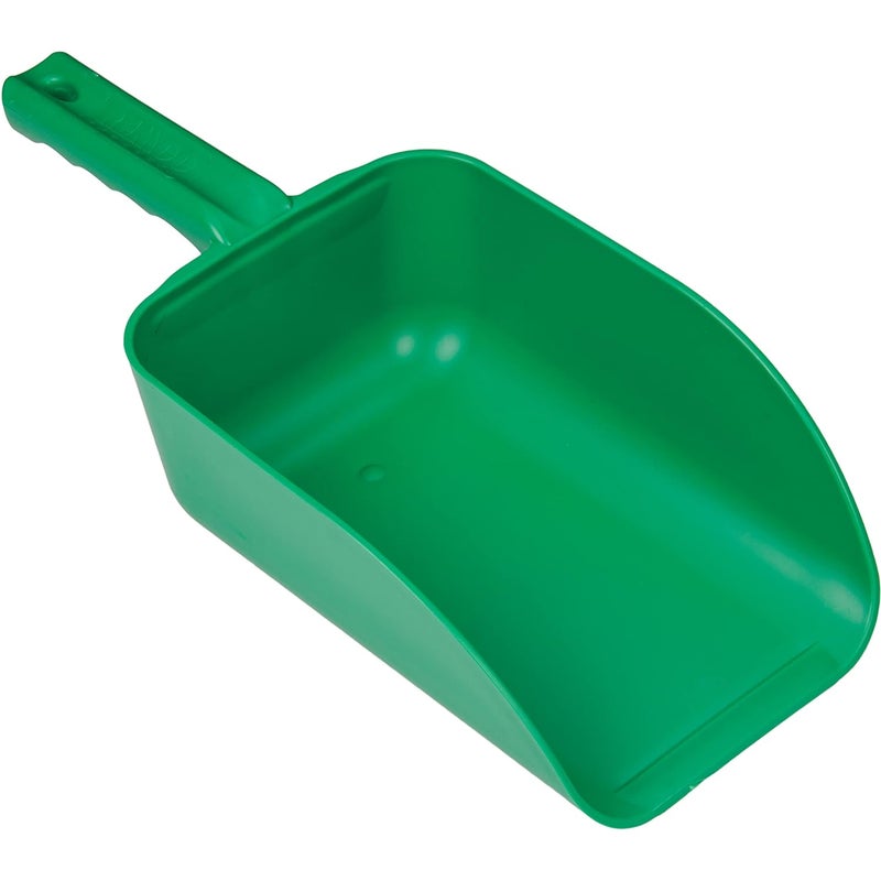 Remco 6500X Color-Coded Plastic Hand Scoop - BPA-Free, Food-Safe Scooper, Commercial Grade Utensils, Restaurant, and Food Service Supplies, Extra Large 82 Ounce Size, Green - Image 1